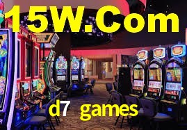d7 games: Jogos de Caça-Níqueis-Altas Recompensas, Roleta-Velocidade, Blackjack-Desafios Máximos